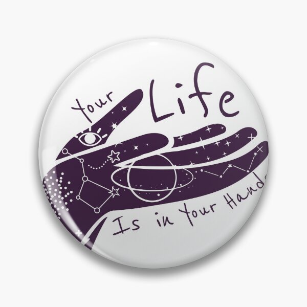 Item preview, Your life is in your hands designed and sold by ArtOnBroomhill.