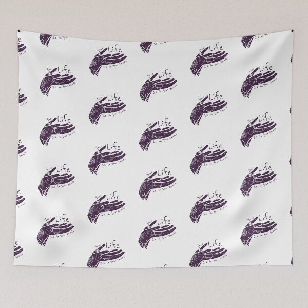 Item preview, Your life is in your hands designed and sold by ArtOnBroomhill.