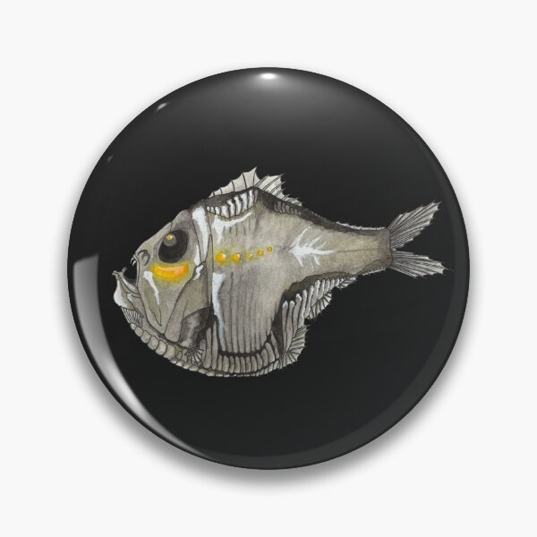 Item preview, Watercolor Hatchet Fish designed and sold by joshdkouri.