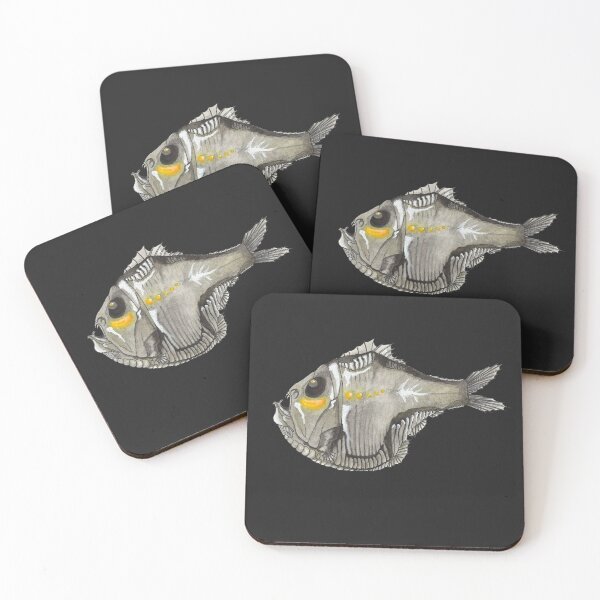 Item preview, Watercolor Hatchet Fish designed and sold by joshdkouri.