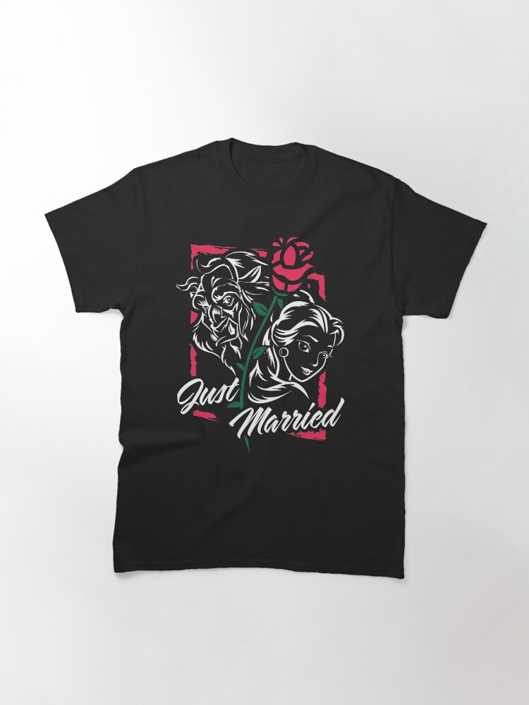Alternate view of Just Married Happily Ever After Classic T-Shirt