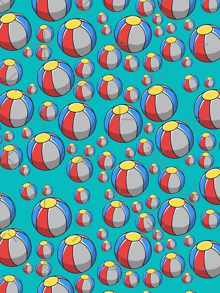 Thumbnail 4 of 4, iPhone Case, Beach Ball Pattern designed and sold by d247.