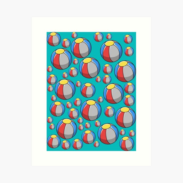 Item preview, Beach Ball Pattern designed and sold by d247.
