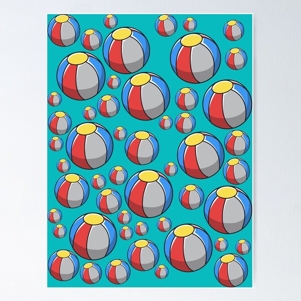 Item preview, Beach Ball Pattern designed and sold by d247.