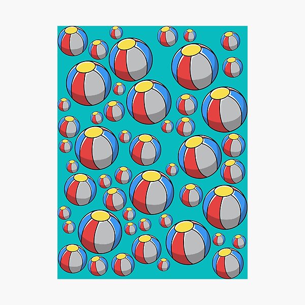 Item preview, Beach Ball Pattern designed and sold by d247.