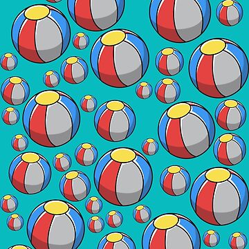Artwork thumbnail, Beach Ball Pattern by d247
