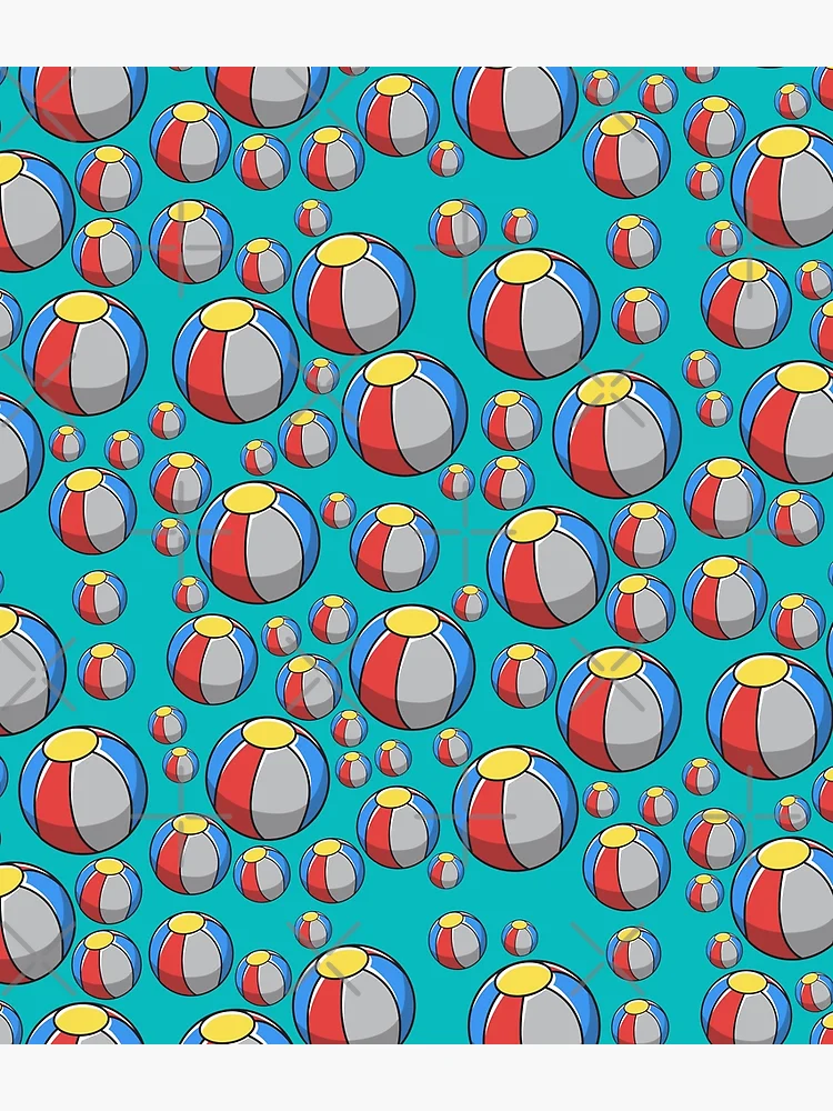 Thumbnail 3 of 3, Backpack, Beach Ball Pattern designed and sold by d247.
