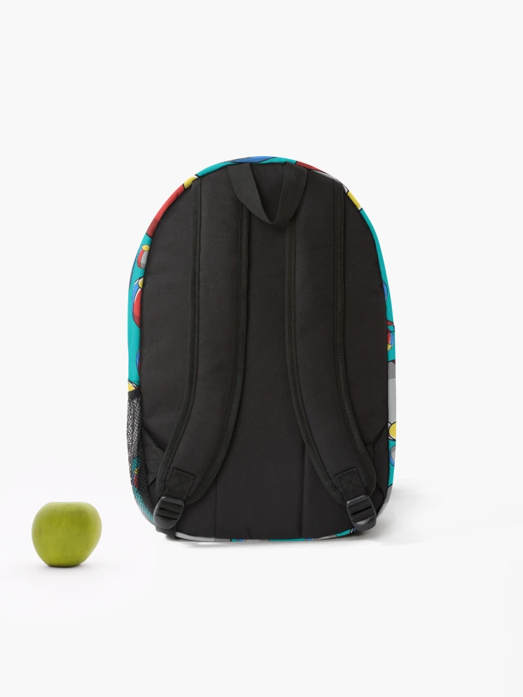 Thumbnail 2 of 3, Backpack, Beach Ball Pattern designed and sold by d247.