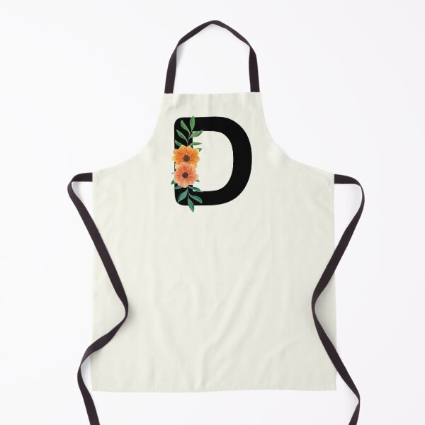 Item preview, D Floral Monogram with Anemone | Letter D designed and sold by louellawanders.