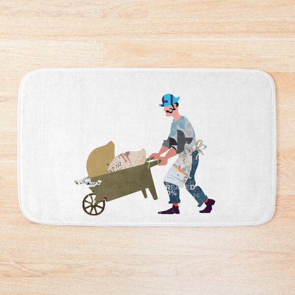 Item preview, Man with wheelbarrow designed and sold by Design4uStudio.