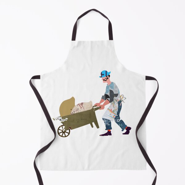 Item preview, Man with wheelbarrow designed and sold by Design4uStudio.