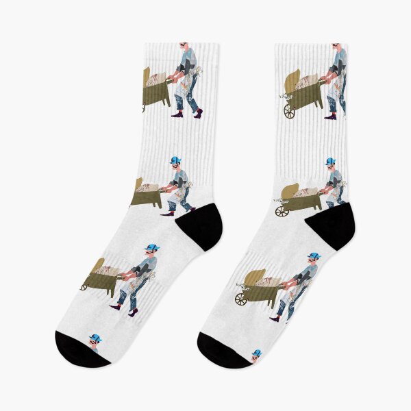 Item preview, Man with wheelbarrow designed and sold by Design4uStudio.