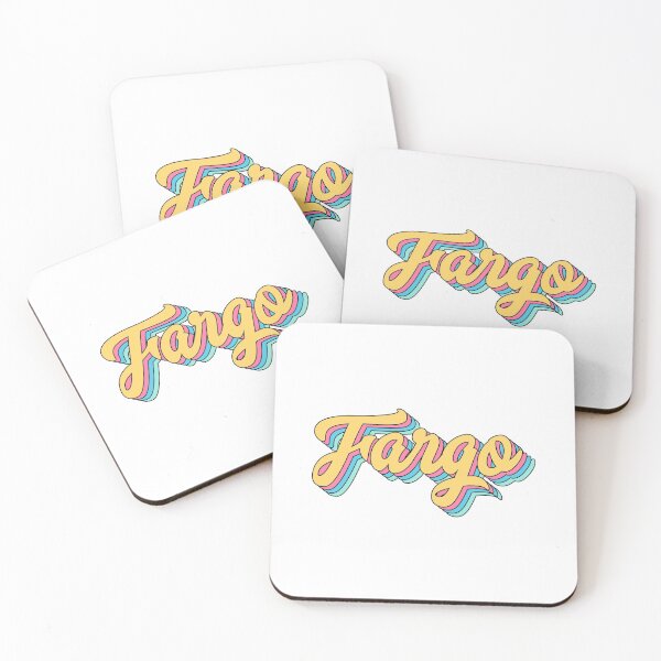Item preview, Fargo Retro Yellow Script designed and sold by modeoftravel.