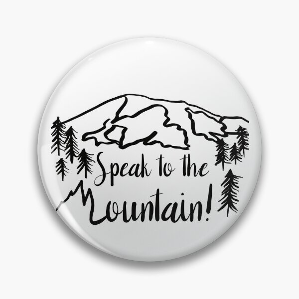 Item preview, Speak to the Mountain designed and sold by Kristinesque.
