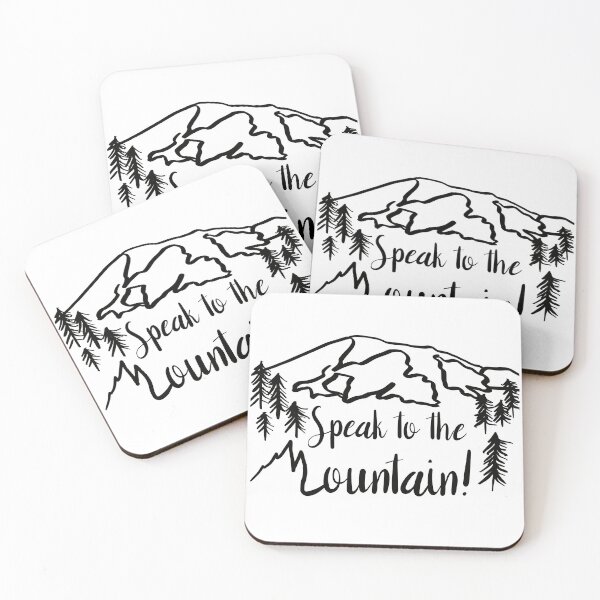 Item preview, Speak to the Mountain designed and sold by Kristinesque.