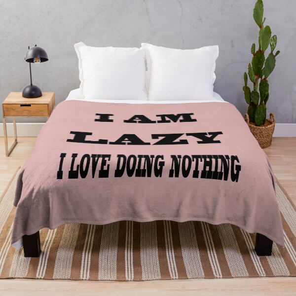 Item preview, i AM LAZY LOVE DOING NOTHING designed and sold by AVOGATO KITTY KAT  CAT.