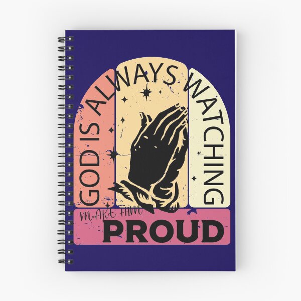 Item preview, God is always watching, make him proud designed and sold by ChatterFox.