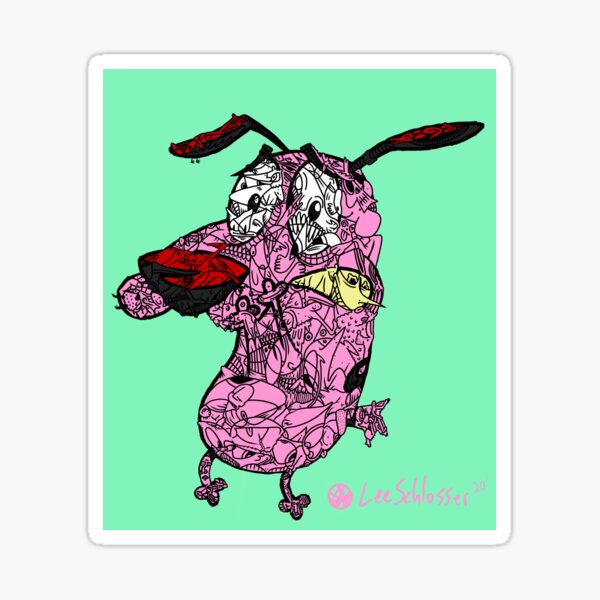 Courage Sticker