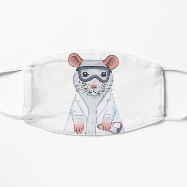 Lab Rat Flat Mask
