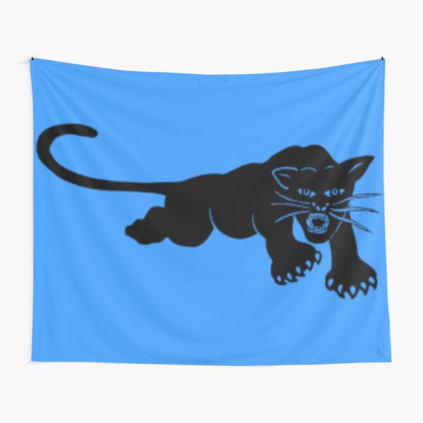 Original Black Panther Logo Tapestry