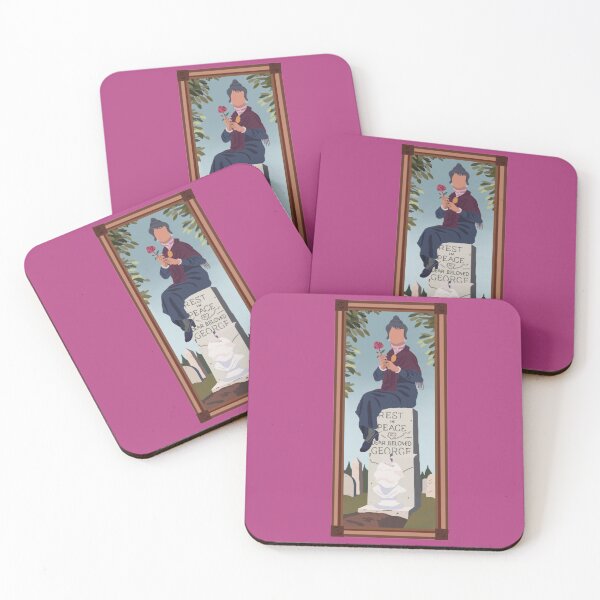 Item preview, Minimalist Old Woman Haunted Mansion Portrait designed and sold by DisSpooks.