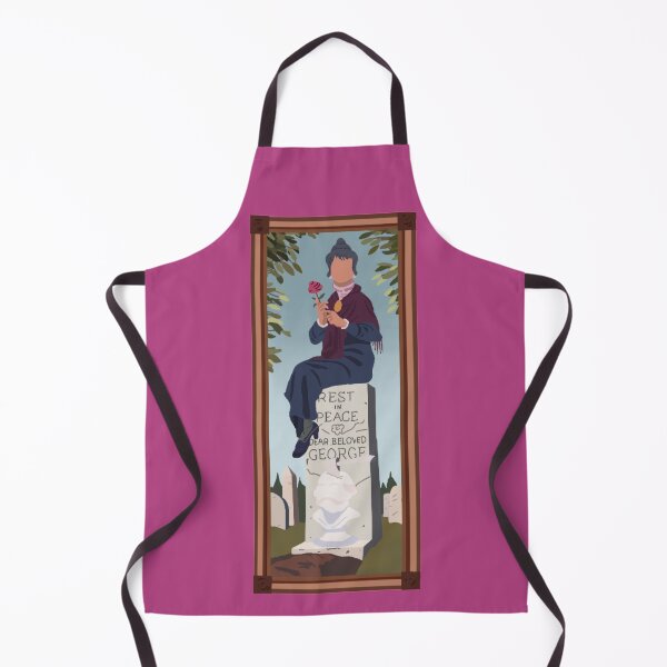 Item preview, Minimalist Old Woman Haunted Mansion Portrait designed and sold by DisSpooks.
