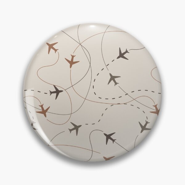 Item preview, Busy Airspace - Light Natural Tones designed and sold by JumpSeatDesign.