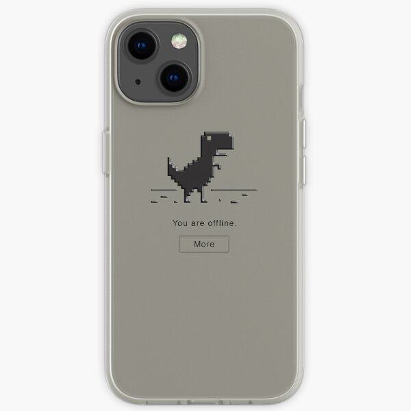 Offline Dinosaur iPhone Soft Case