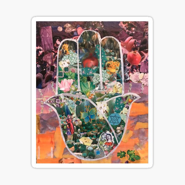 Israeli Hamsa Sticker