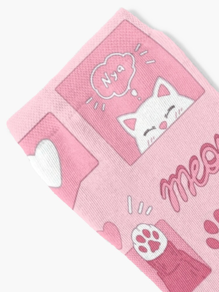 Cat Paw Print Socks – Cherry Meow Shop