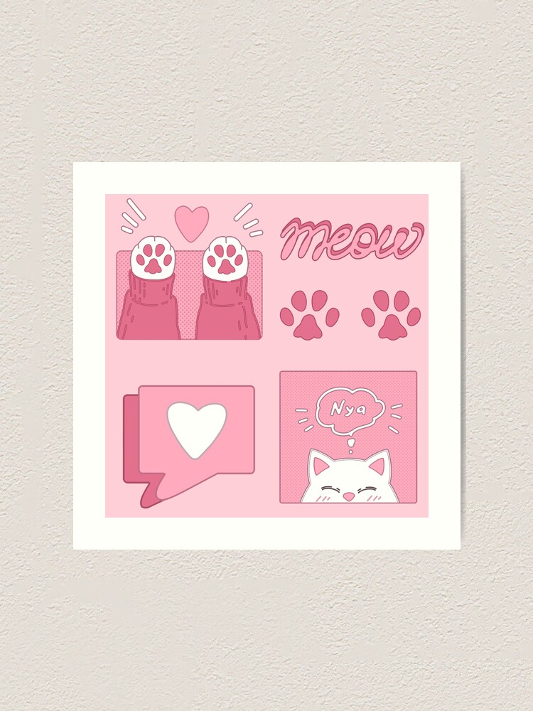 Cat Paw Print Socks – Cherry Meow Shop