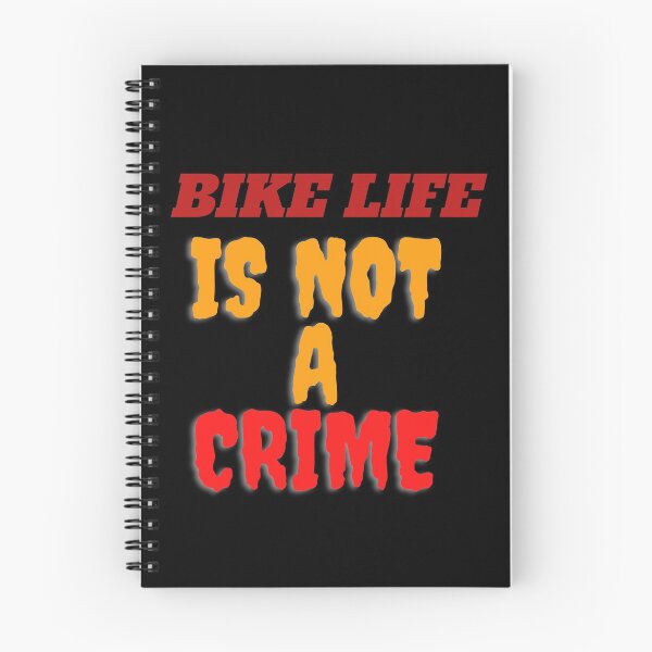 Item preview, Bike life is not a crime designed and sold by SalimLeo.