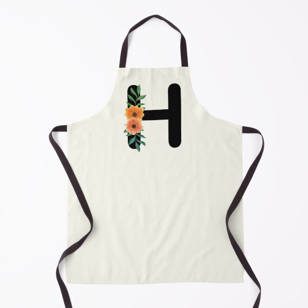 Item preview, H Floral Monogram with Anemone | Letter H designed and sold by louellawanders.