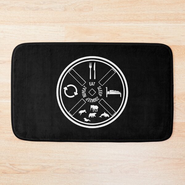 Item preview, Eat. Sleep. Zookeep. Repeat - The awesome life of a Zookeeper designed and sold by FunSilly.