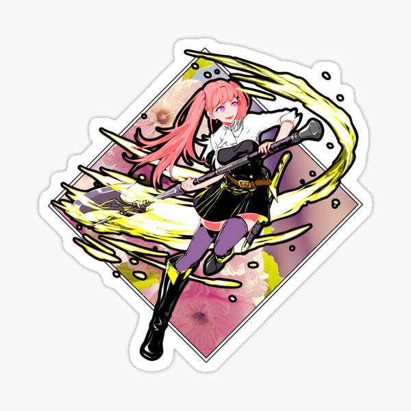 Hilda (Feuerzeichen Drei Häuser) Sticker