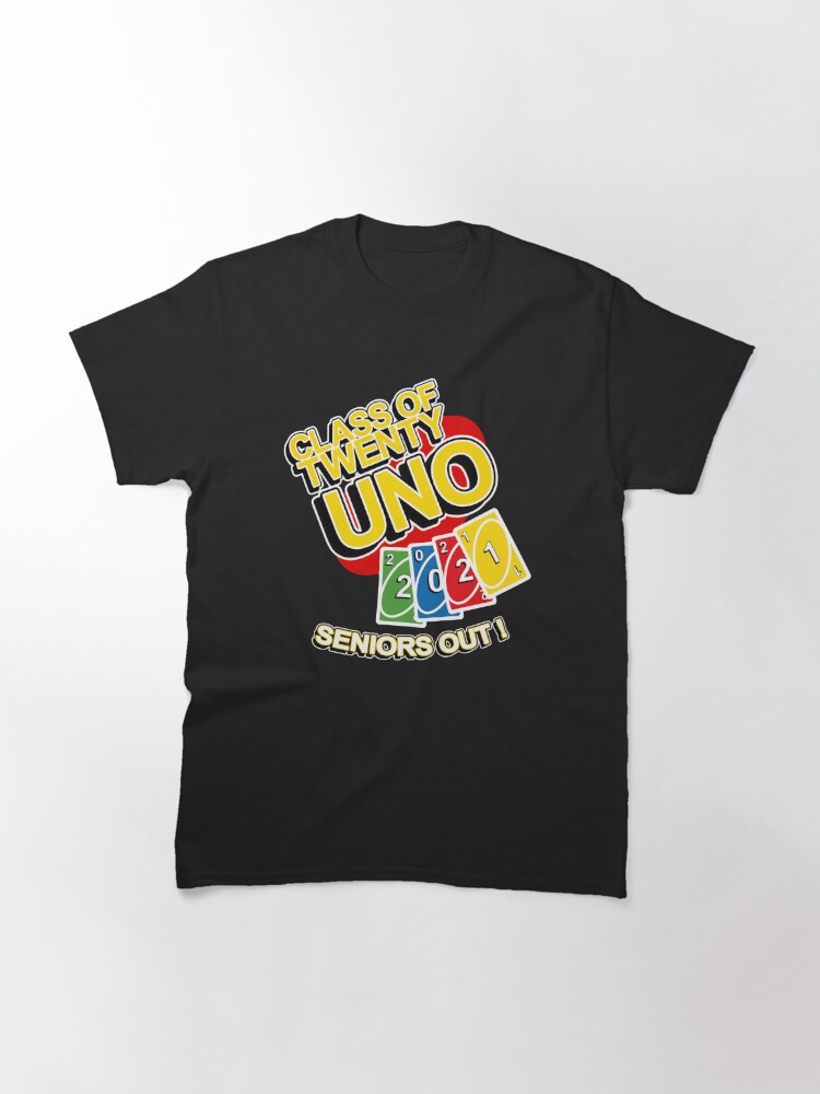 uno senior shirts