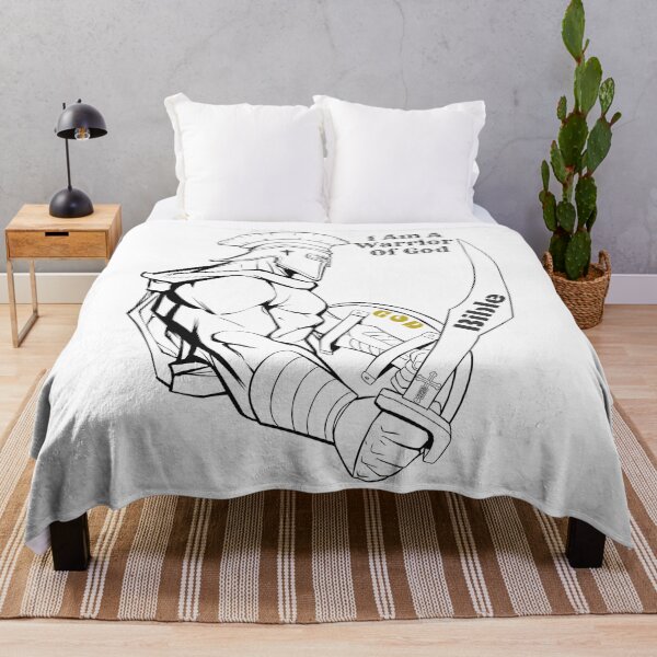 Item preview, I Am A Warrior Of God Short Sleeve T-shirt, Wall Art, Mug, Accessories, Bottles, Hoodies, & More designed and sold by littlebluehouse.