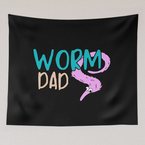 Item preview, Worm On A String - Funny Worm Dad designed and sold by m95sim.