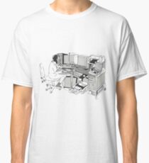 COMPUTER OFFICE WORKER Classic T-Shirt