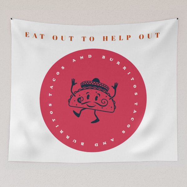 Item preview, Eat Out To Help Out designed and sold by Doodlehub.