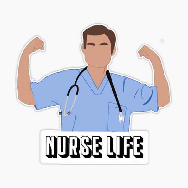 Nurse Stickers Set of 50 Nurse Stickers Medical Nursing Student