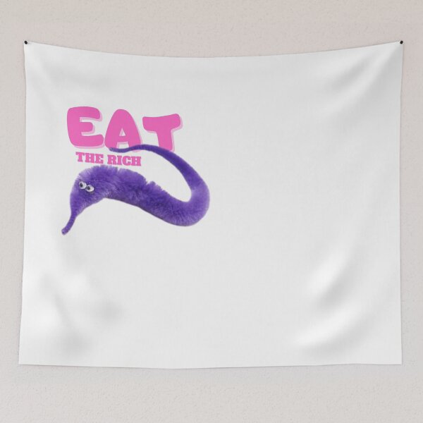 Item preview, Eat The Rich Worm designed and sold by Youssefone.