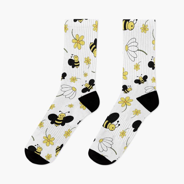 Item preview, Flower and Bee Pattern designed and sold by ImpalaMoon.