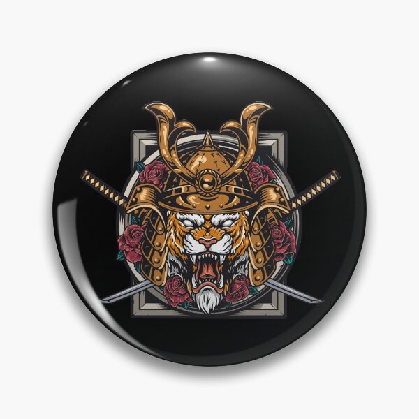 Artikelvorschau, Tiger Samurai entworfen und verkauft von muthru bazaar.