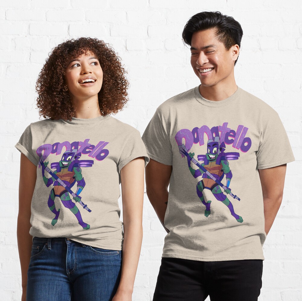 Teenage Mutant Ninja Turtles On The Move Men Short Sleeve Shirts