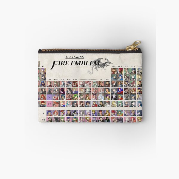 Item preview, Periodic Table Fire Emblem designed and sold by Maxymildr.