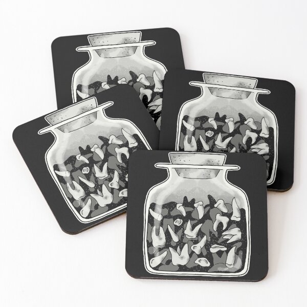 Item preview, Tristan's Jar of Teeth designed and sold by WyrdandWoven.