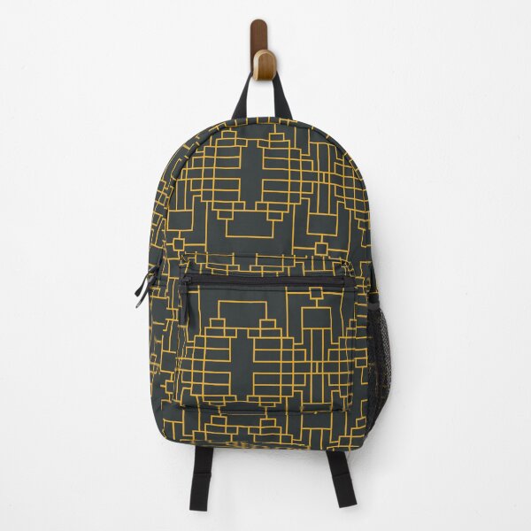 Item preview, Gold Cyberpunk Boxes Pattern designed and sold by bcide.