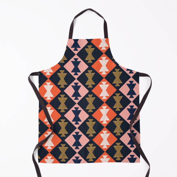 Item preview, Azerbaijan Pattern – Denim & Pink designed and sold by Cat Coquillette.