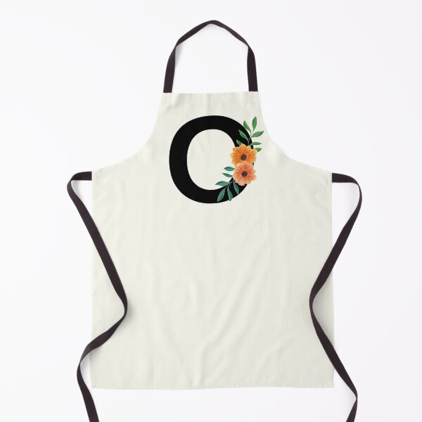 Item preview, O Floral Monogram with Anemone | Letter O designed and sold by louellawanders.